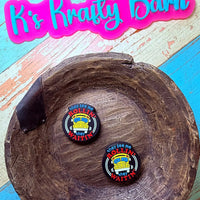 Silicone Focal Bead- They see me roll in they waitin K's Krafty Barn