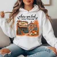 Where You Lead, I Will Follow Premium Hoodie Sweatshirt