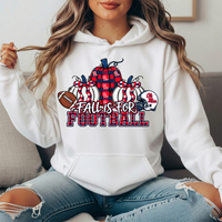 Ole Miss Fall Is for Football Pumpkin Graphic Hoodie