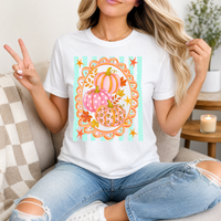 Autumn Pumpkin Glow Premium Graphic Tee