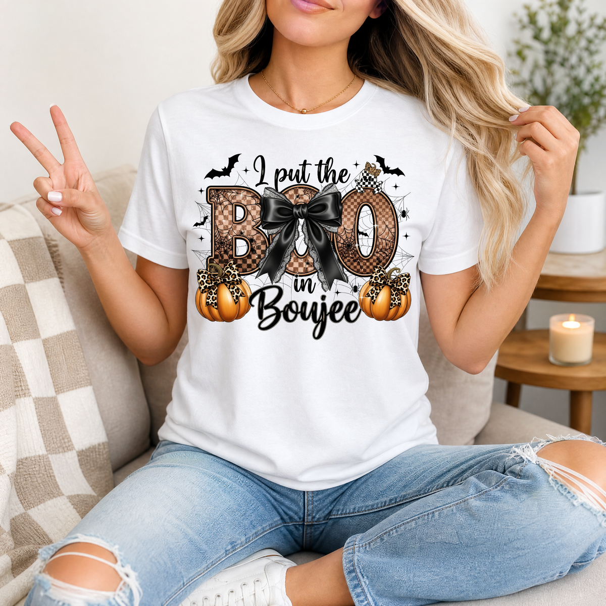 BOO in Boujee Premium Graphic Tee