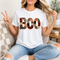 Patchwork BOO Premium Graphic Tee