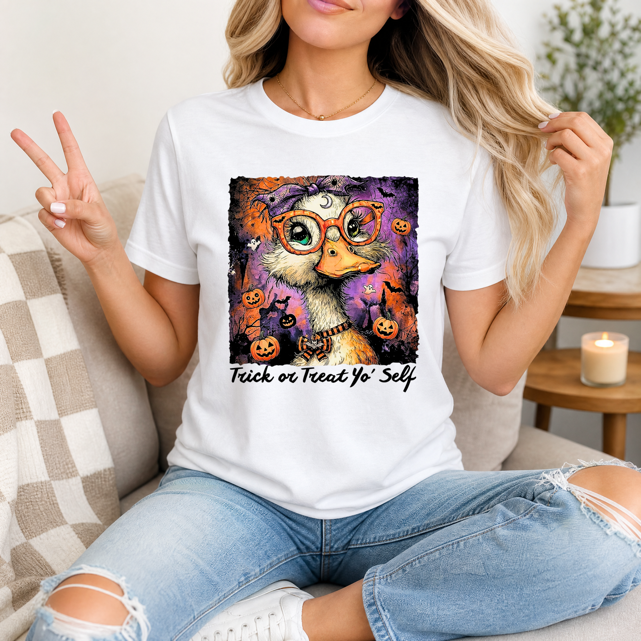 Trick or Treat Yo' Self Premium Graphic Tee