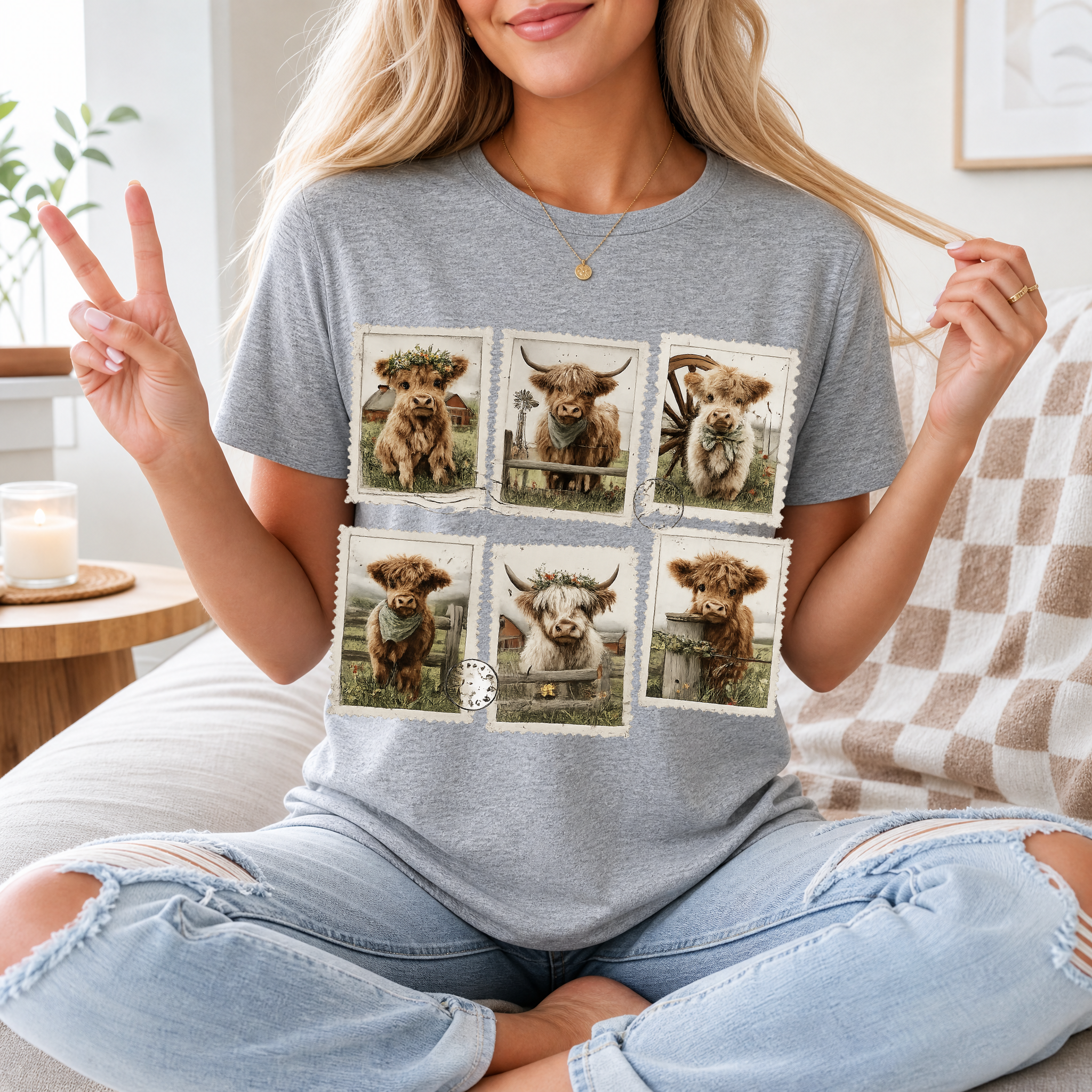 Highland Stamp Premium Graphic Tee