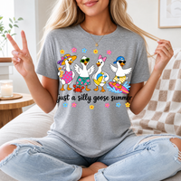Just A Silly Goose Summer Premium Graphic Tee
