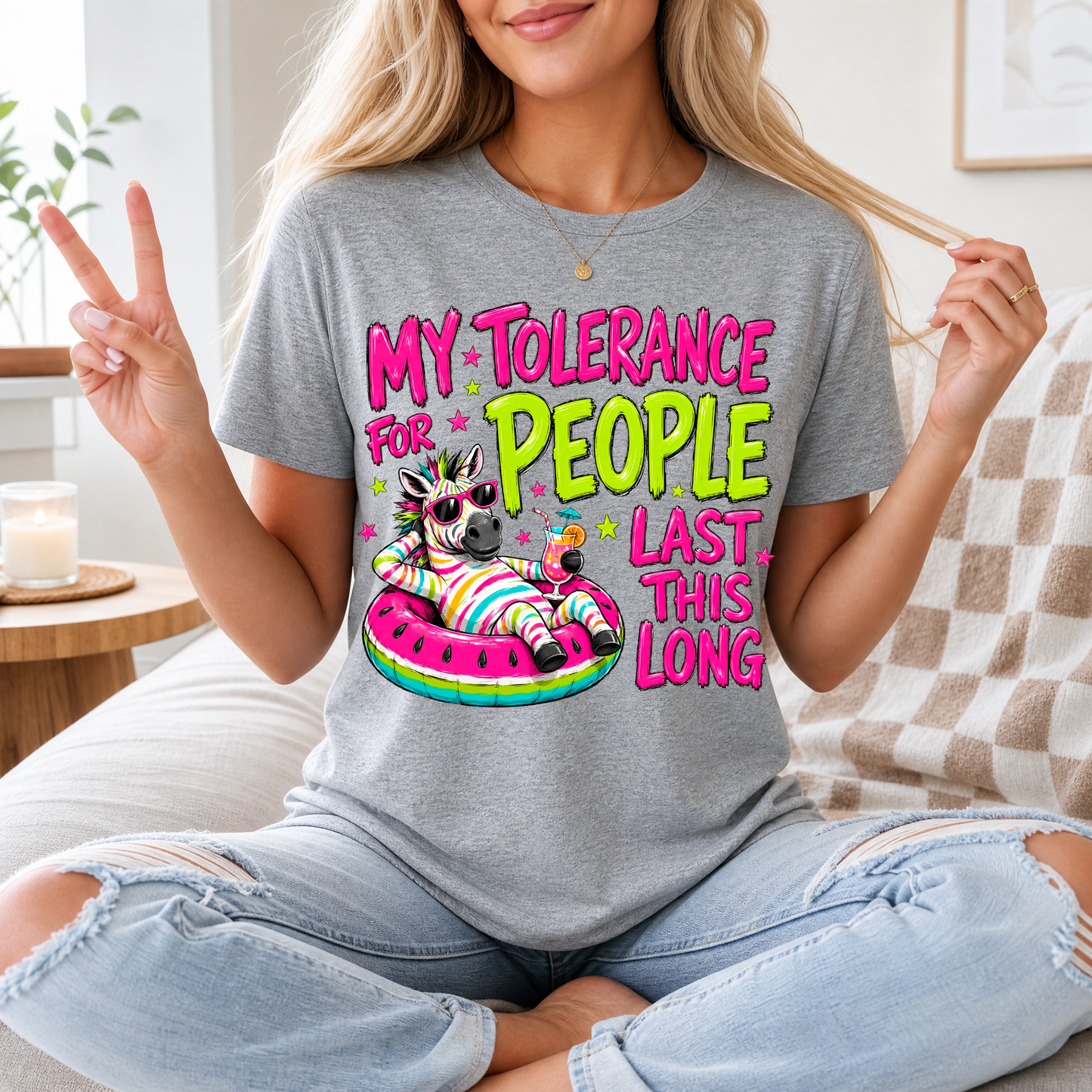 My Tolerance For People Premium Graphic Tee
