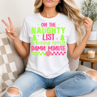 Naughty List Premium Graphic Tee