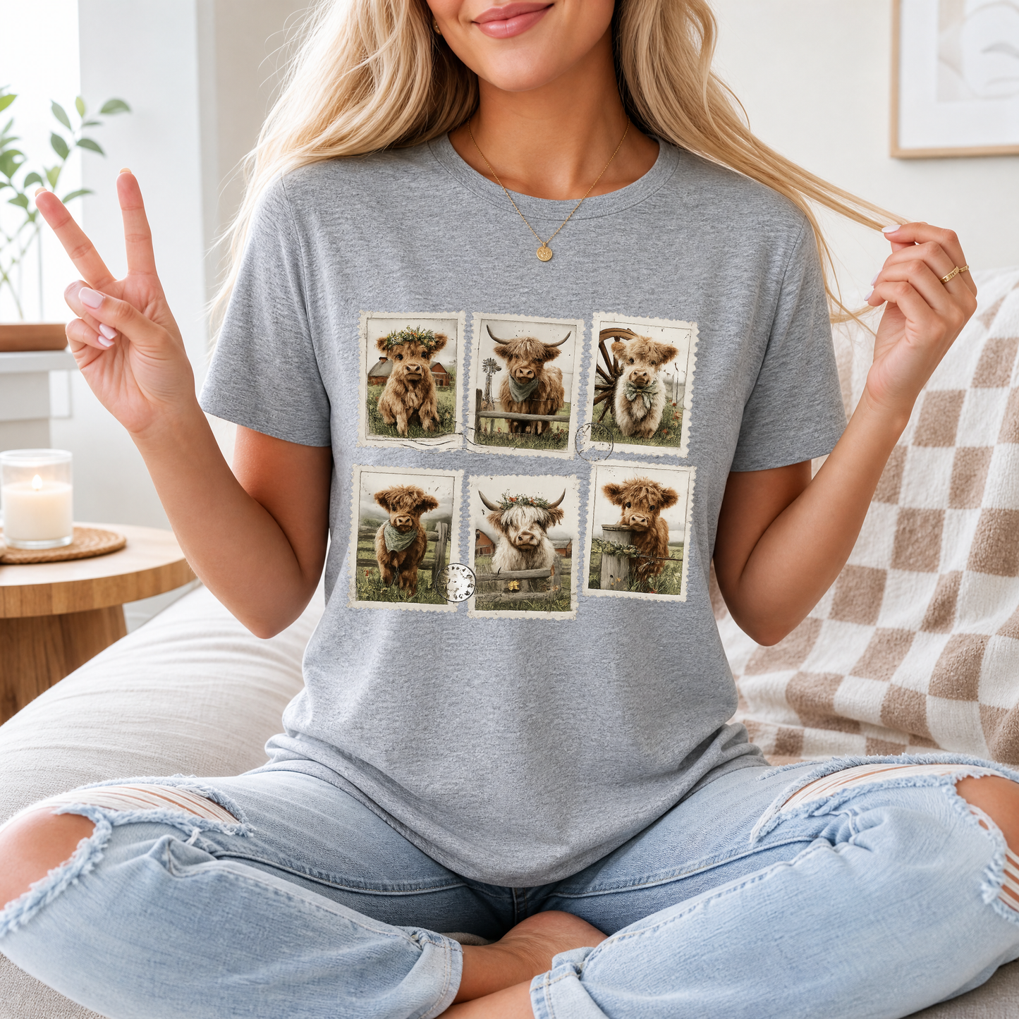 Highland Stamp Premium Graphic Tee