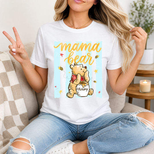 Mama Bear Honey Pot Graphic Tee