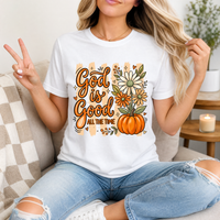 God Is Good Pumpkin Premium Graphic Tee