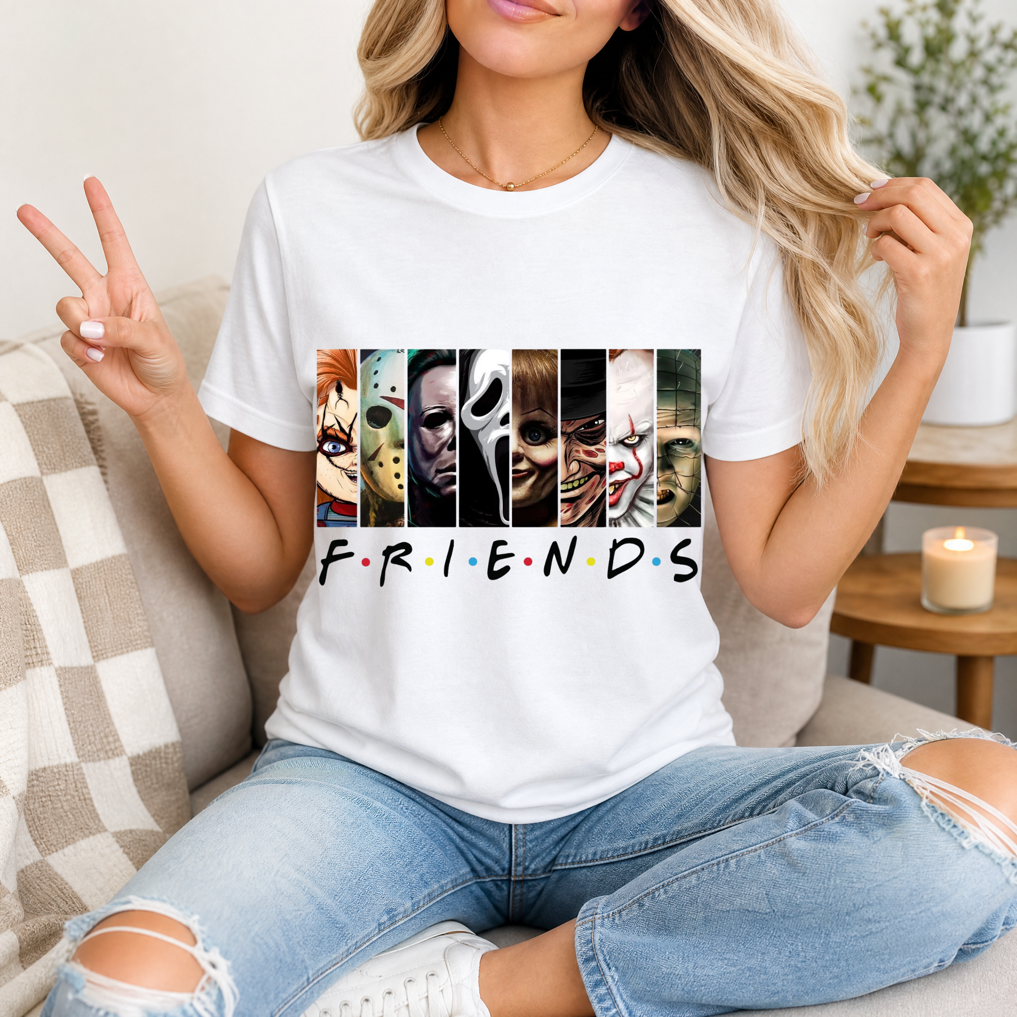 Horror Friends Premium Graphic Tee