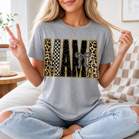 Mama Mixed Pattern Premium Graphic Tee