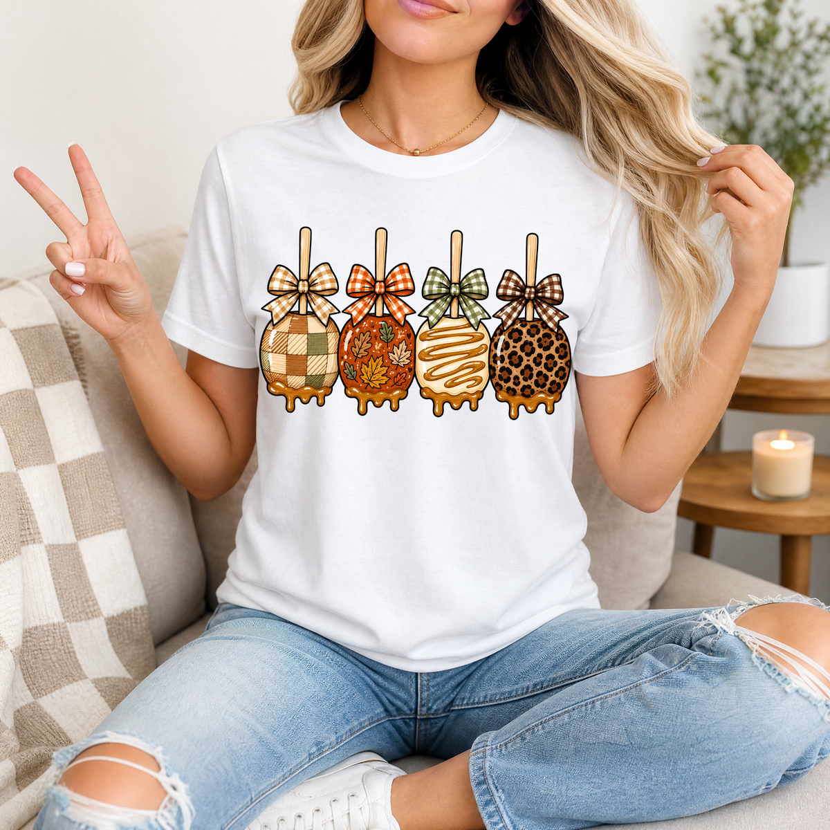 Fall Apples Premium Graphic Tee