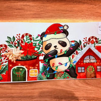 #585 Panda Christmas K's Krafty Barn