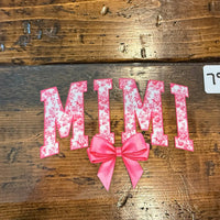 #790 Mimi Pink Bow K's Krafty Barn