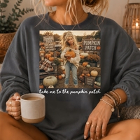 Take Me to the Pumpkin Patch Crewneck Sweatshirt