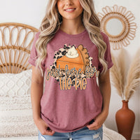 Just Here for the Pie Thanksgiving Graphic Tee