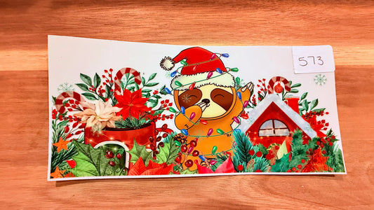 #573 Bear Christmas K's Krafty Barn