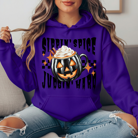 Sippin' Spice Premium Hoodie Sweatshirt