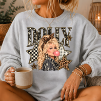 Dolly Bubblegum & Stars Crewneck Sweatshirt
