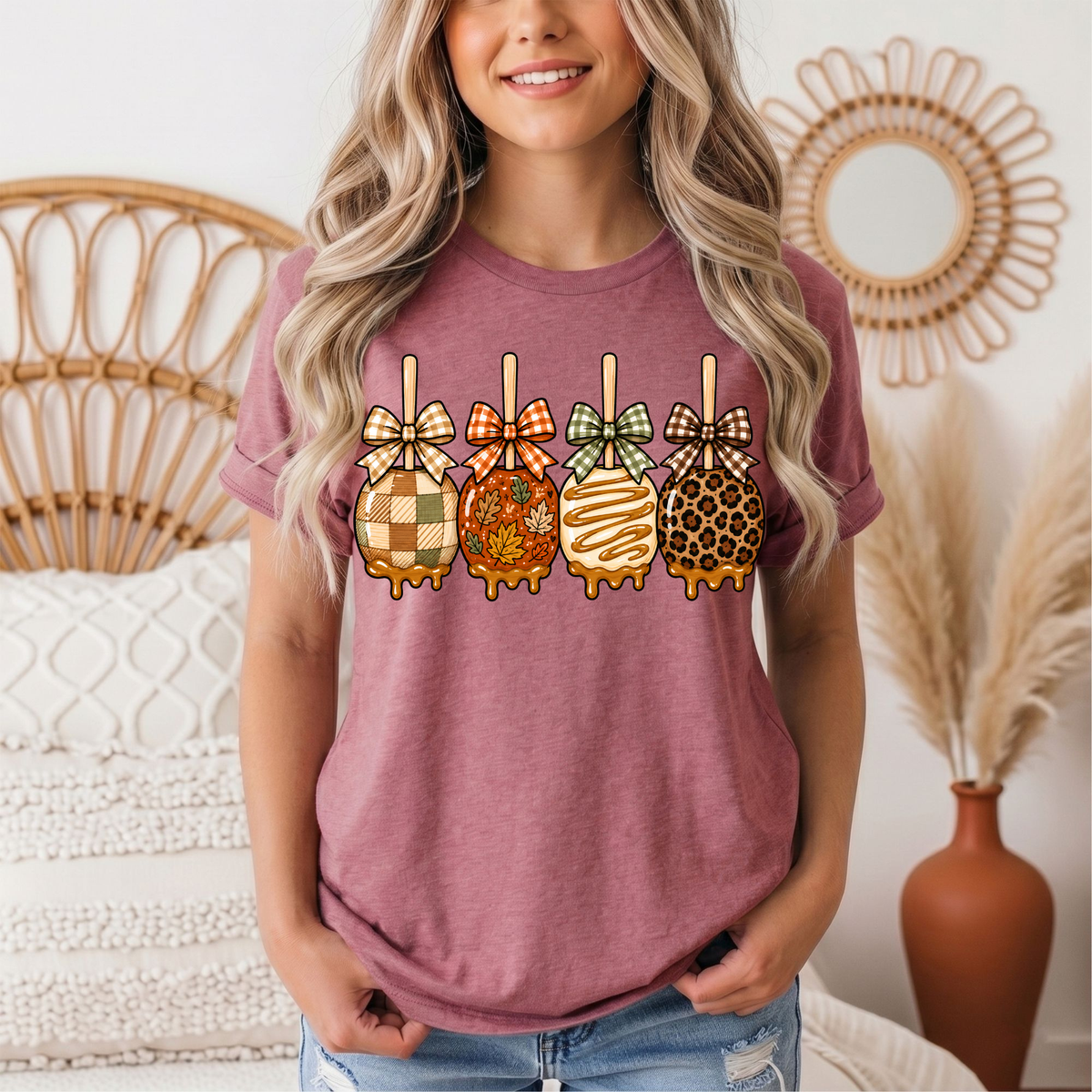 Fall Apples Premium Graphic Tee