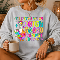 Porch Goose Against the World Crewneck Sweatshirt