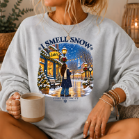 I Smell Snow Crewneck Sweatshirt