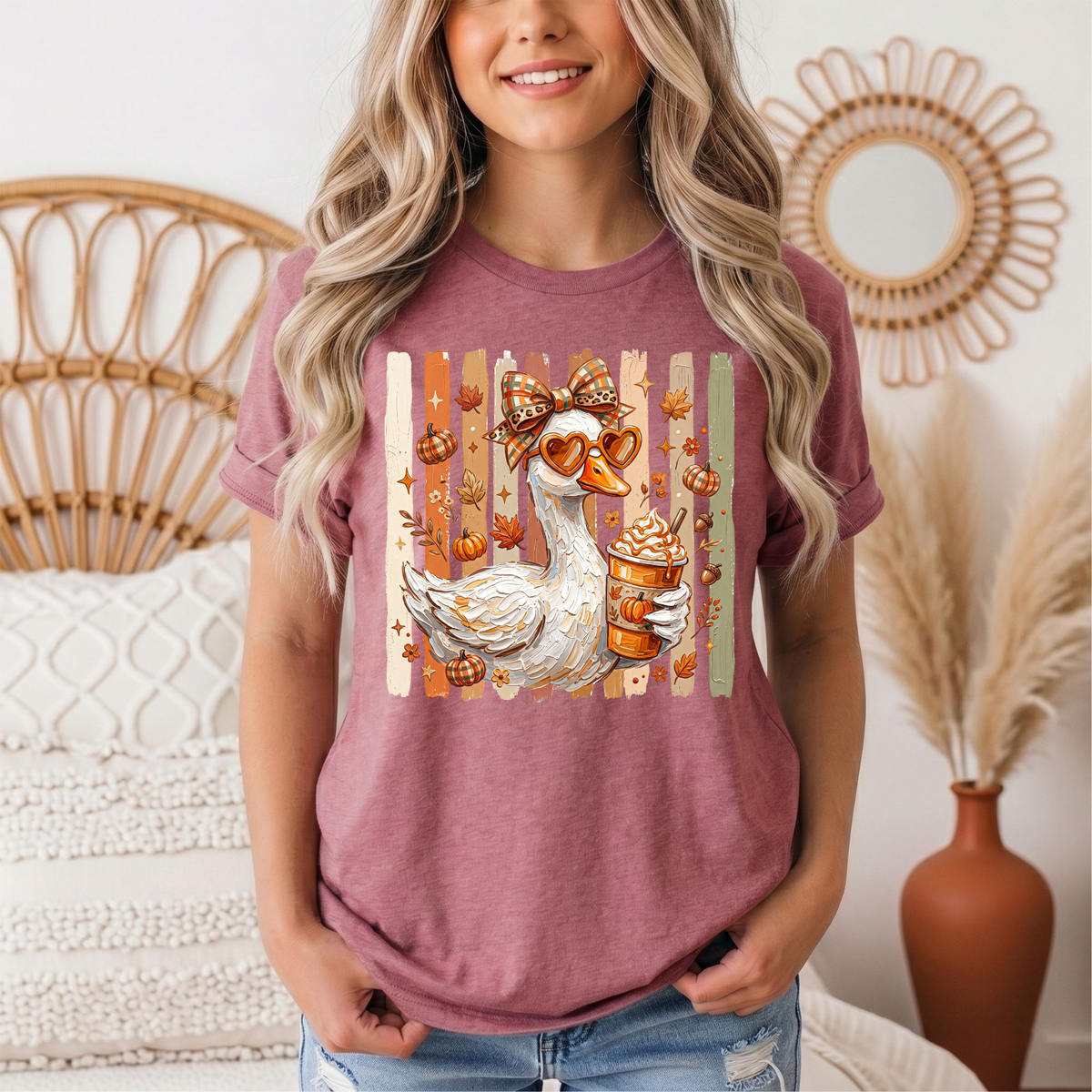 Pumpkin Spice Goose Premium Graphic Tee