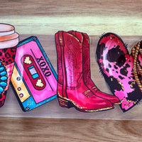 #79 Coffee, Music, Boots, and heart K's Krafty Barn
