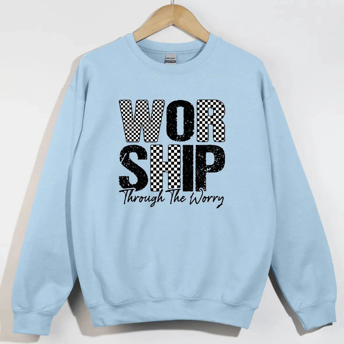 Worship Through the Worry Christian K's Krafty Barn