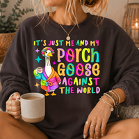 Porch Goose Against the World Crewneck Sweatshirt