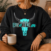 Somebody's Problem Longhorn Crewneck Sweatshirt