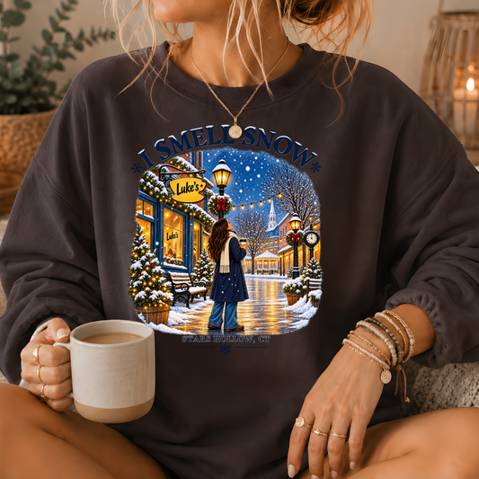 I Smell Snow Crewneck Sweatshirt