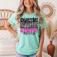 Expensive Difficult & Mentally Spicy Funny Graphic Tee