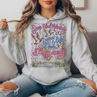 I'll Fly Away Duck Graphic Hoodie
