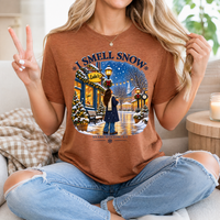 I Smell Snow Stars Hollow Winter Graphic Tee