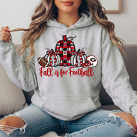 Georgia Bulldogs Fall Is for Football Pumpkin Graphic Hoodie