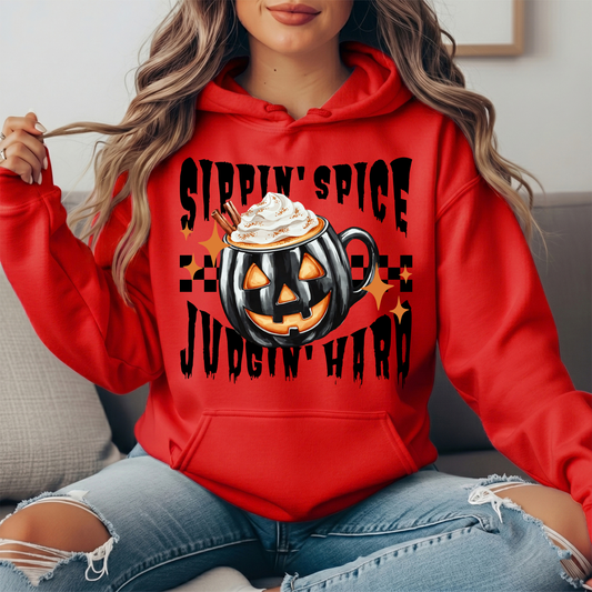 Sippin' Spice Premium Hoodie Sweatshirt
