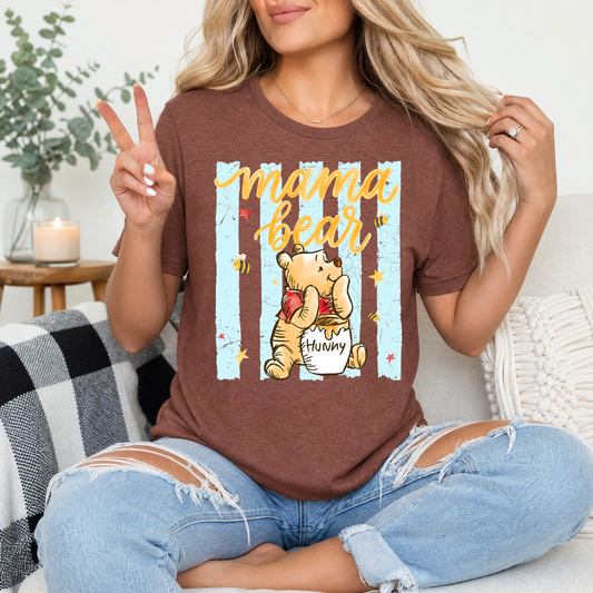 Mama Bear Honey Pot Graphic Tee