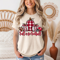 Fall Is for Football Alabama Pumpkin Graphic Tee