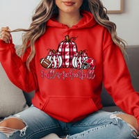Alabama Crimson Tide Fall Is for Football Pumpkin Graphic Hoodie