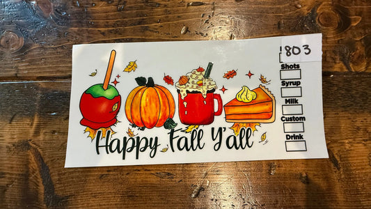 #803 Happy Fall K's Krafty Barn