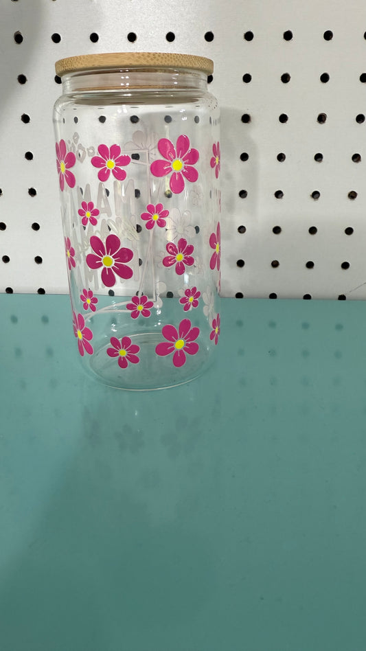 Blessed Mama 16oz Glass Libby