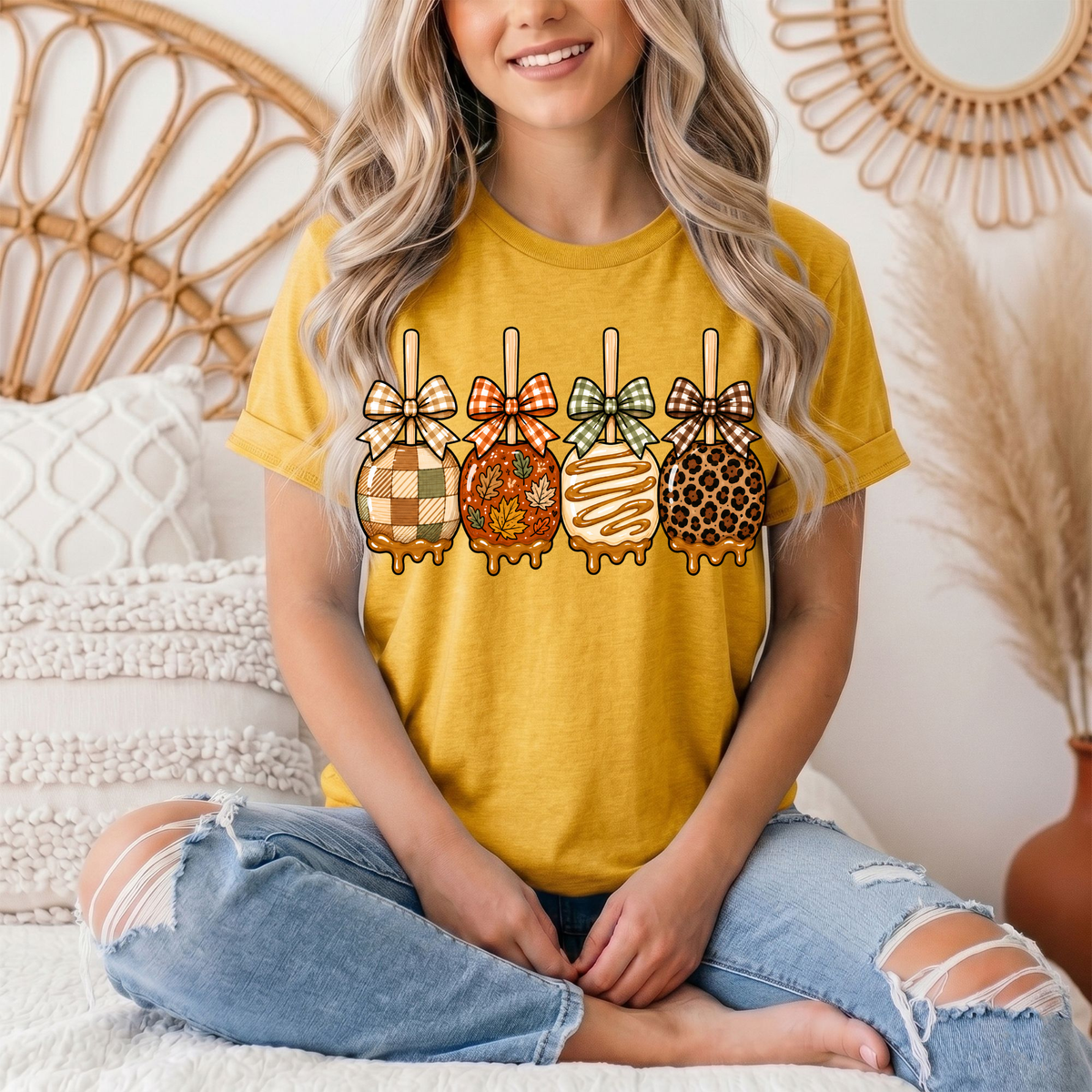 Fall Apples Premium Graphic Tee