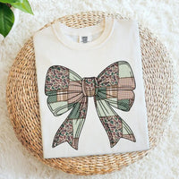 Camo plaid bow K's Crafty Vibes Co.