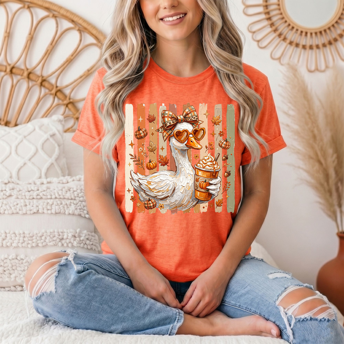 Pumpkin Spice Goose Premium Graphic Tee