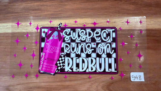 #548 Suspect runs on red bull
