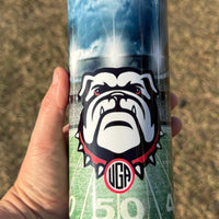 Bulldogs- 20oz insulated K's Krafty Barn
