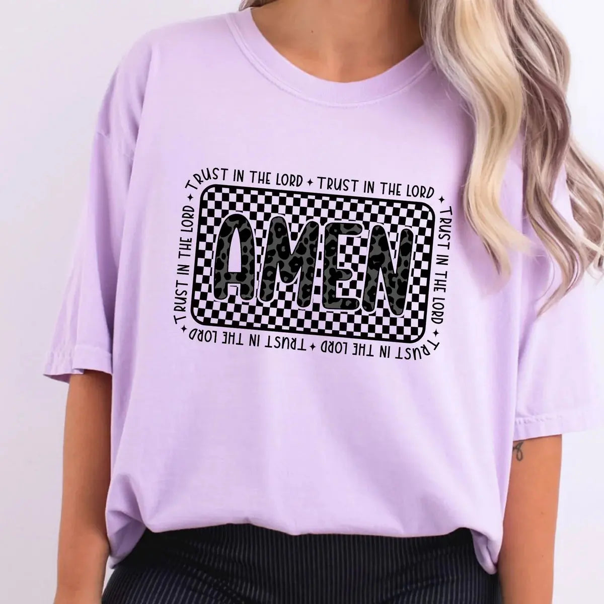 Amen Trust In The Lord Christian Graphic Shirt K's Krafty Barn