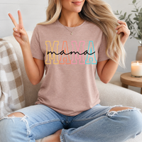 Neon Mama Outline & Script Graphic Tee